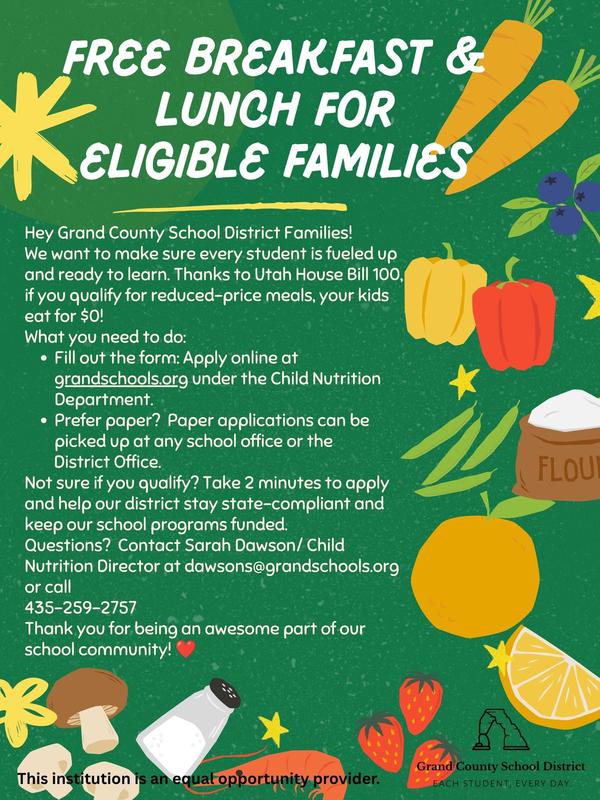 Free and Reduced Info Graphic- English
