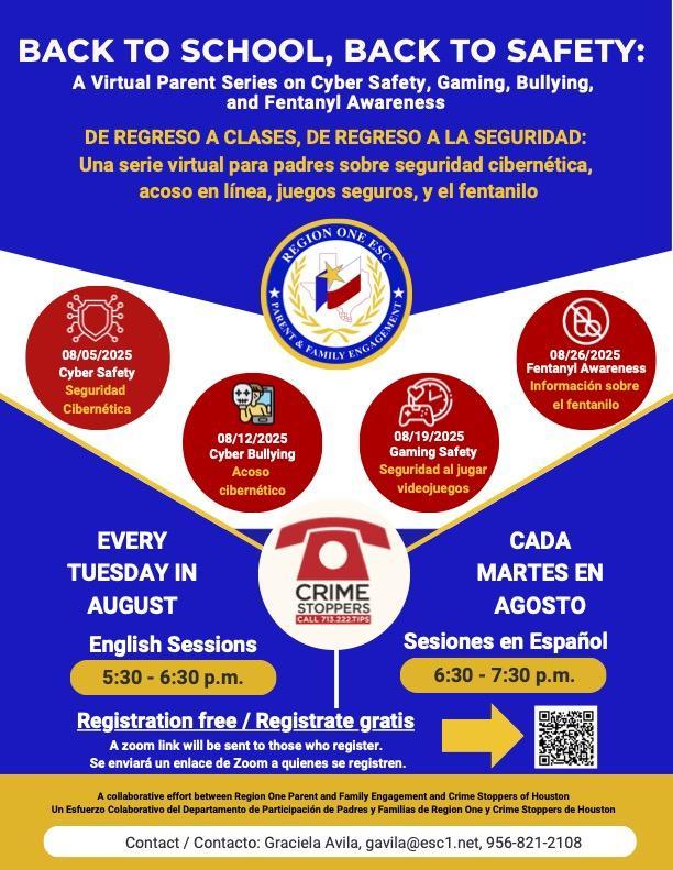back to school flyer
