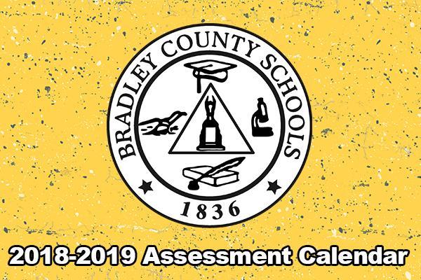 2018-2019 Assessment Calendar