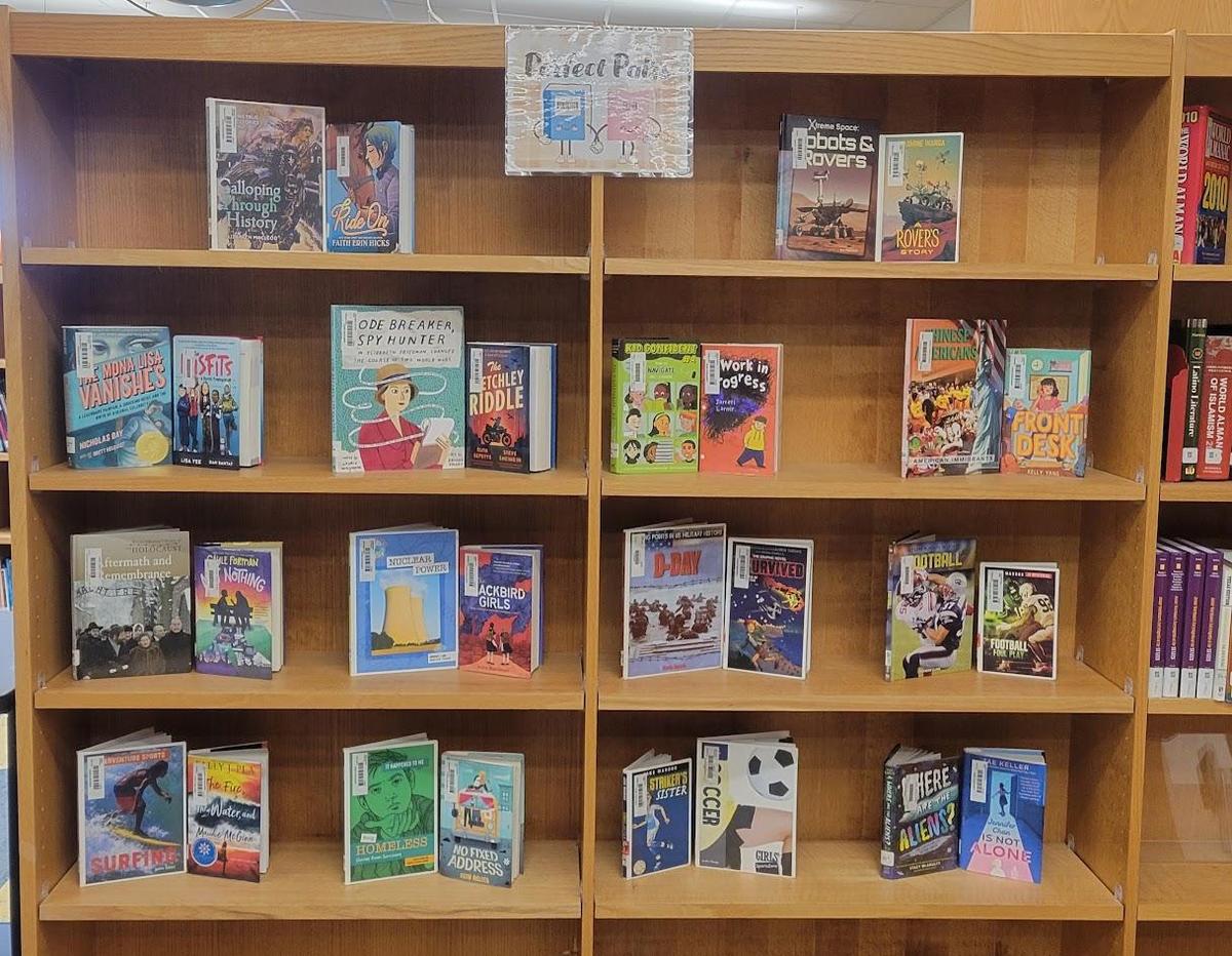 perfect pairs book display