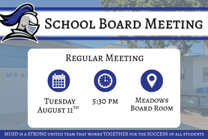 August Board Meeting