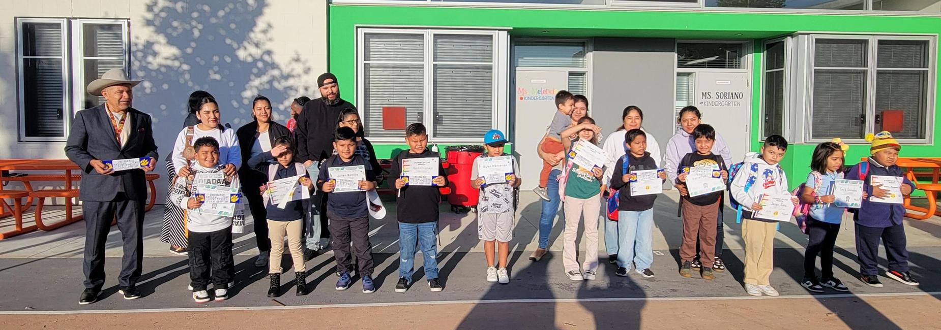 Student of the Month Assembly October 10, 2025/Asemblea de Estudiante del Mes 10 de Octubre (2nd Grade)