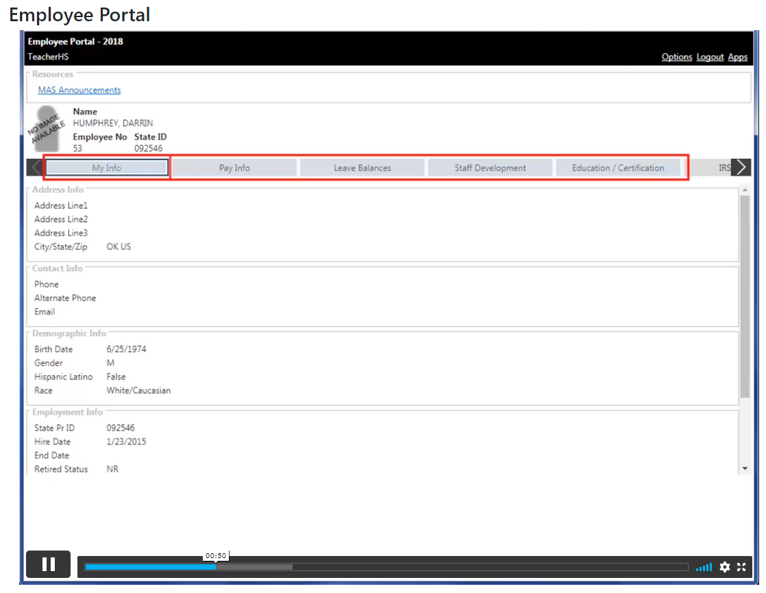 WenGAGE Instructions Payroll lHelpfulRes/ Owasso Public Schools