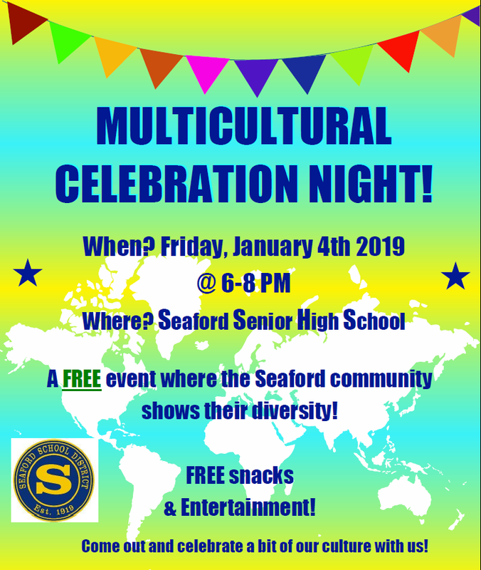 Multicultural Celebration Scheduled for January 4, 2019 Featured Photo