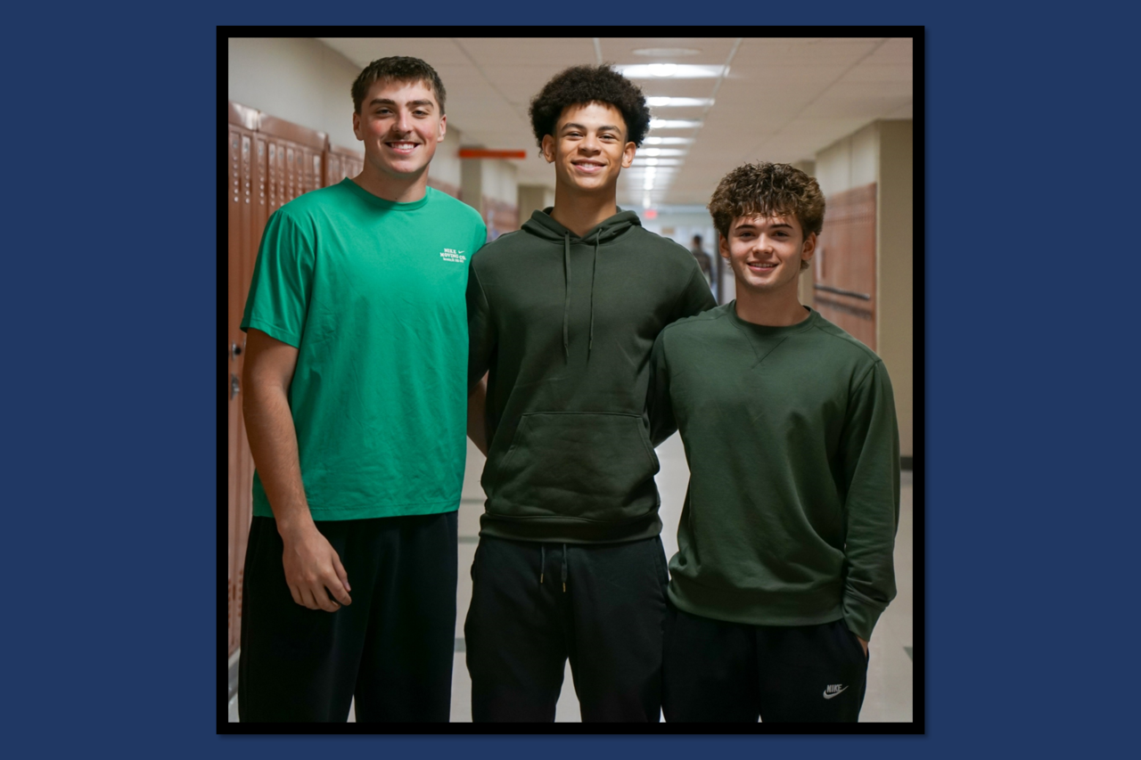 MHS students dressed for spirit week