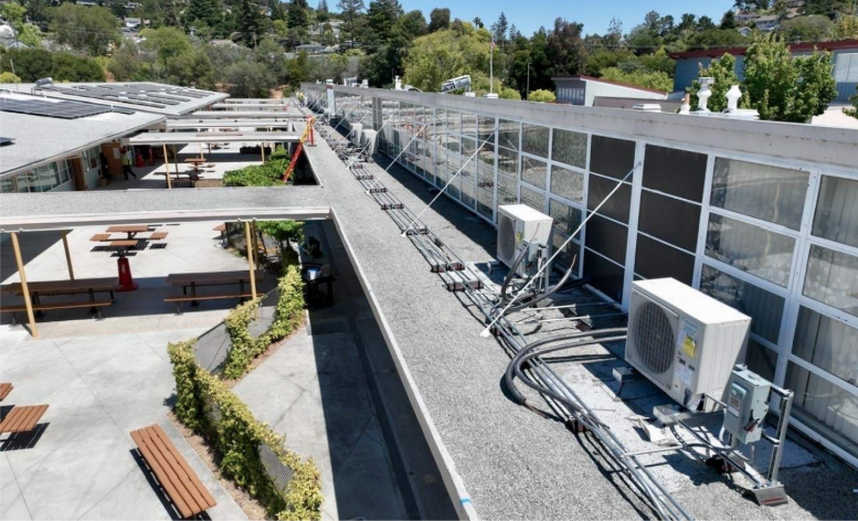 Tierra Linda rooftop HVAC units