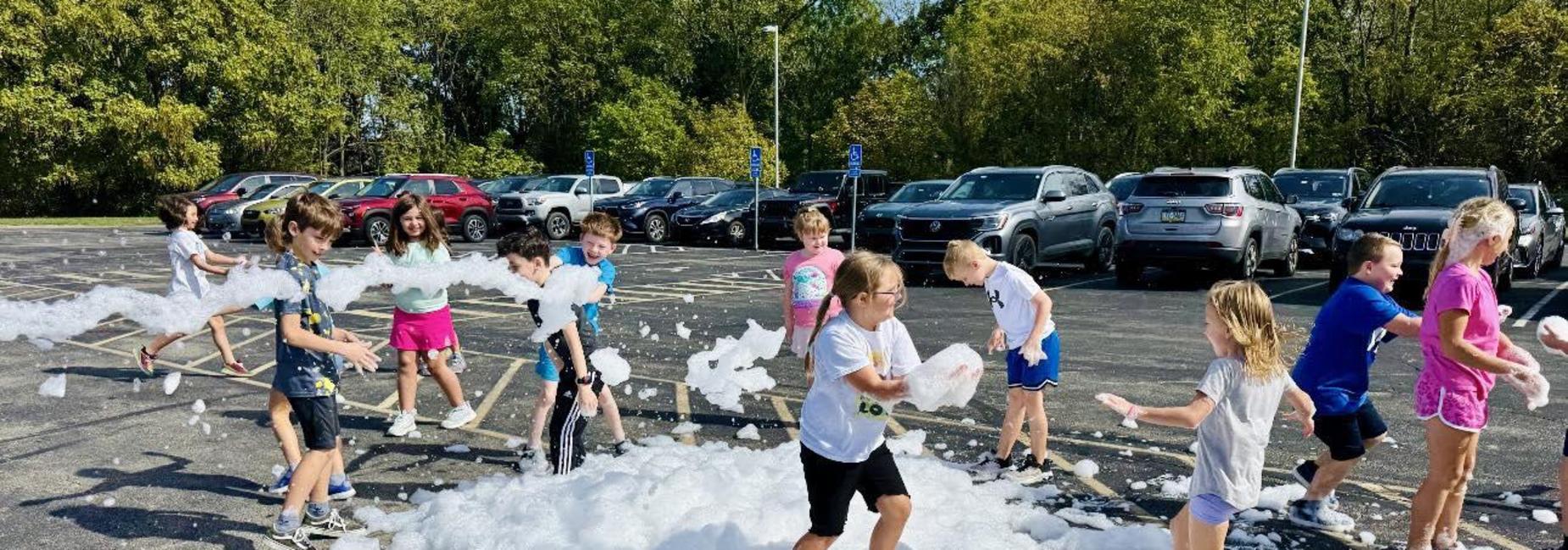 Mrs. Crescenzo's Class Foam Party
