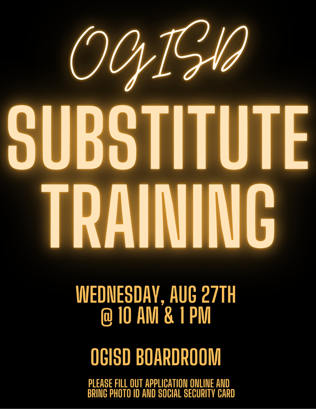 INTERESTED IN SUBSTITUTE TEACHING? YOU MUST ATTEND A TRAINING Featured Photo