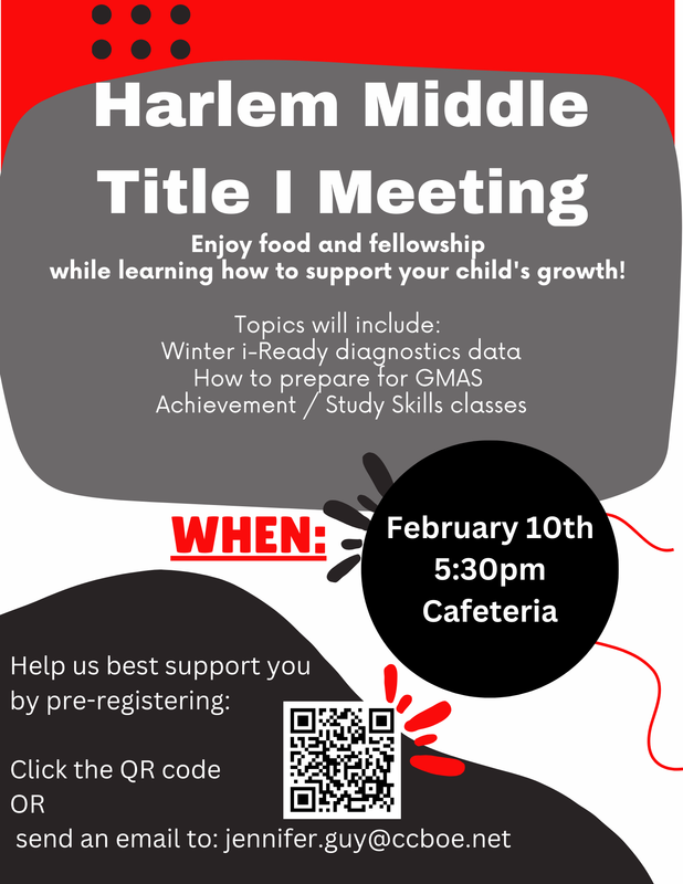 Title I Meeting Date and brief information
