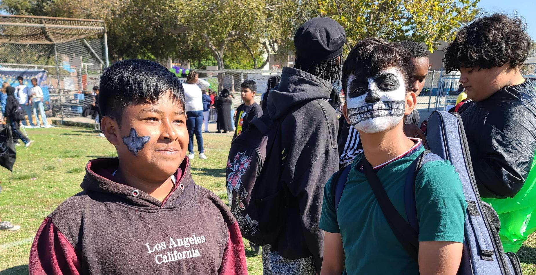 Halloween face paint