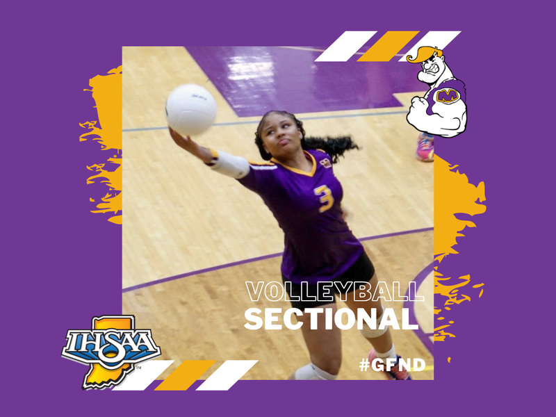 promo graphic - volleyball sectional 2025