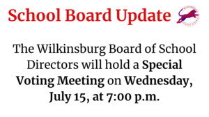 Special Voting Meeting on Wednesday, July 15