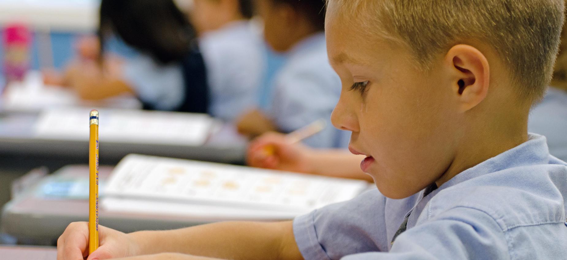 Student in Classroom