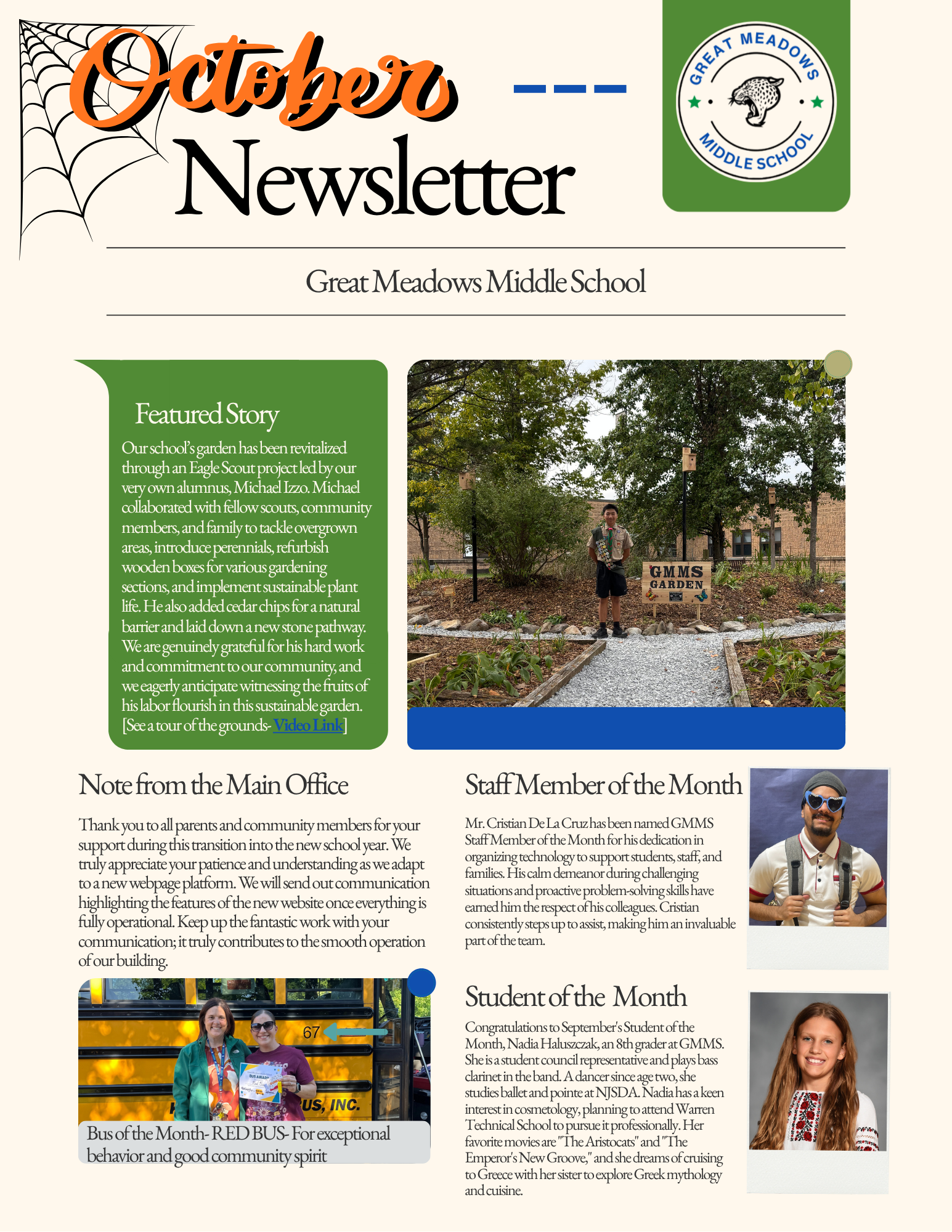 Newsletter October