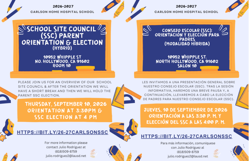 SSC Orientation and Election Meeting