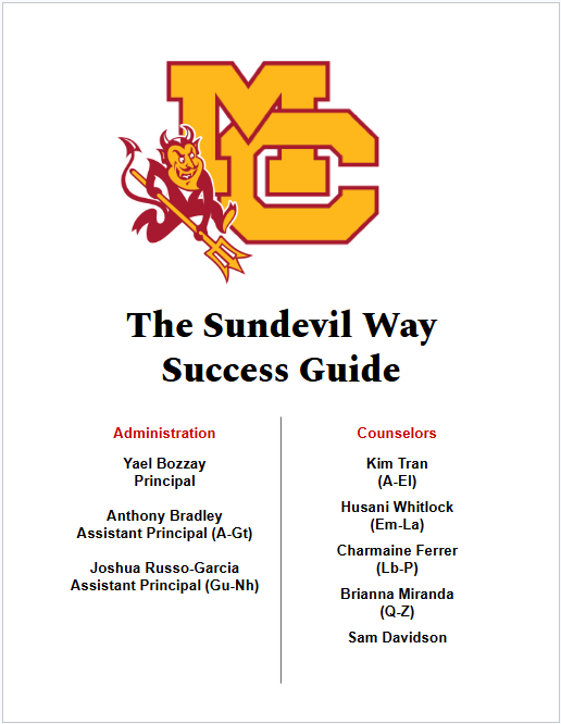 Sundevil Way Success Guide 2026
