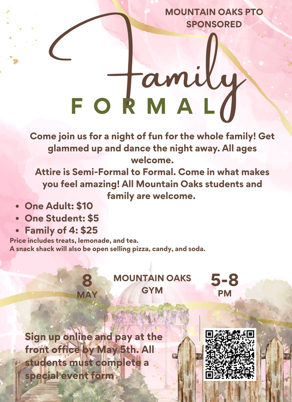 Family Formal Flyer