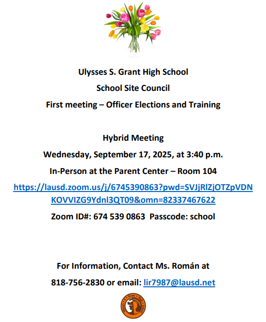 SSC Meeting Officer Training & Elections - Wednesday, Sept. 17, 2025 | 3:40 pm Hybrid Meeting