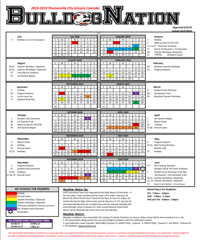 Updated Calander image
