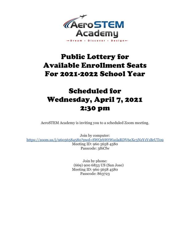 ASA Public Lottery 2021-2022