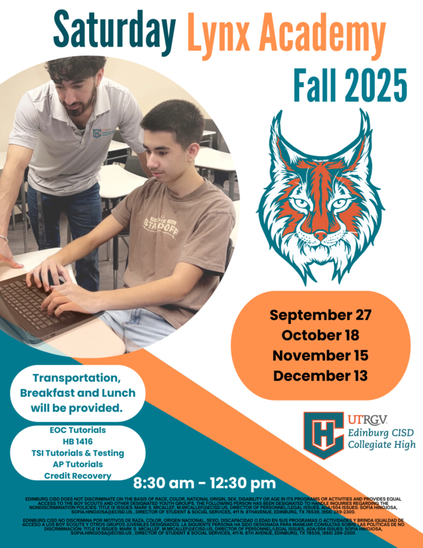 Flyer for Lynx Academy