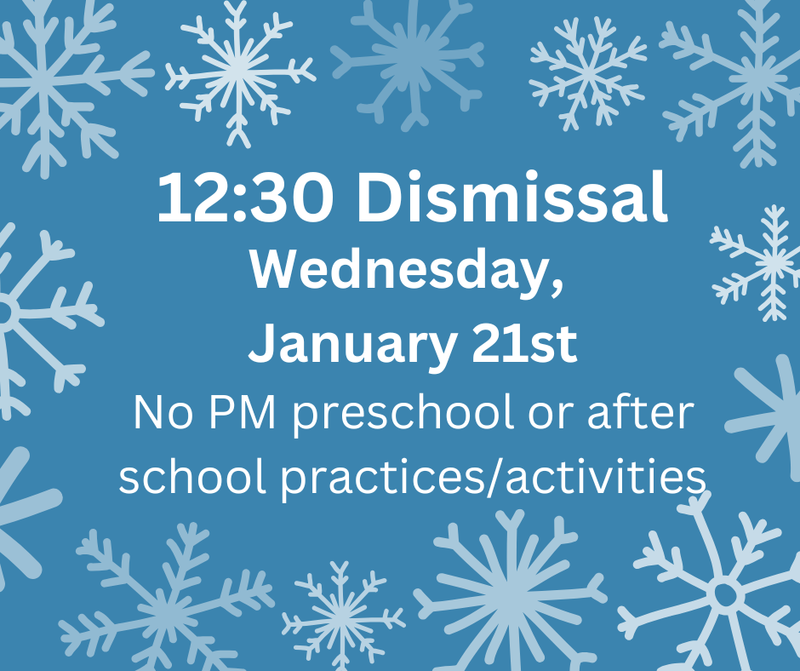 12:30 dismissal