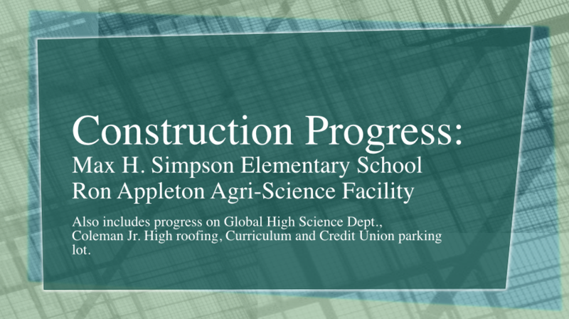 construction update