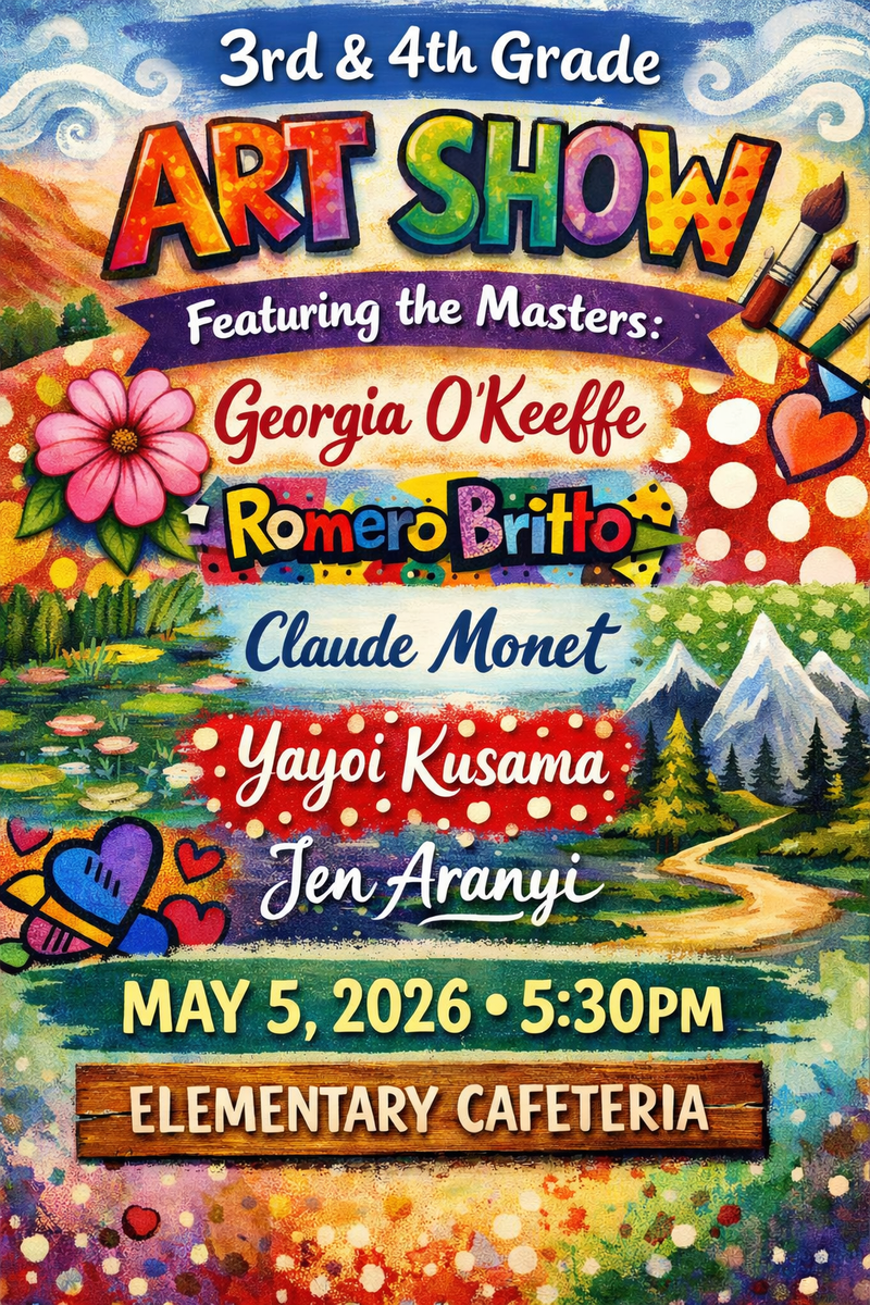 Elementary Art Show May 5 Featured Photo