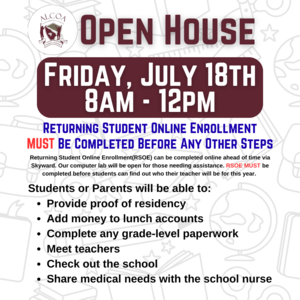 open house graphic