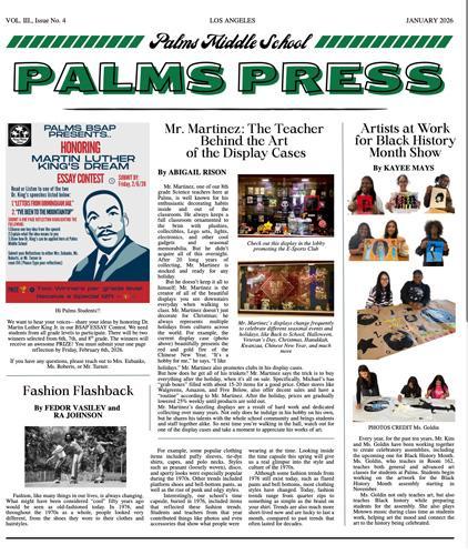 Palms Press Volume 3 Number 4