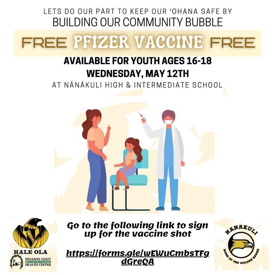 NHIS TO HOST VACCINATION POD FOR STUDENTS AGE 16-18 Featured Photo