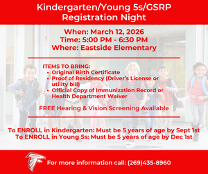 Kinder Reg Night Flyer
