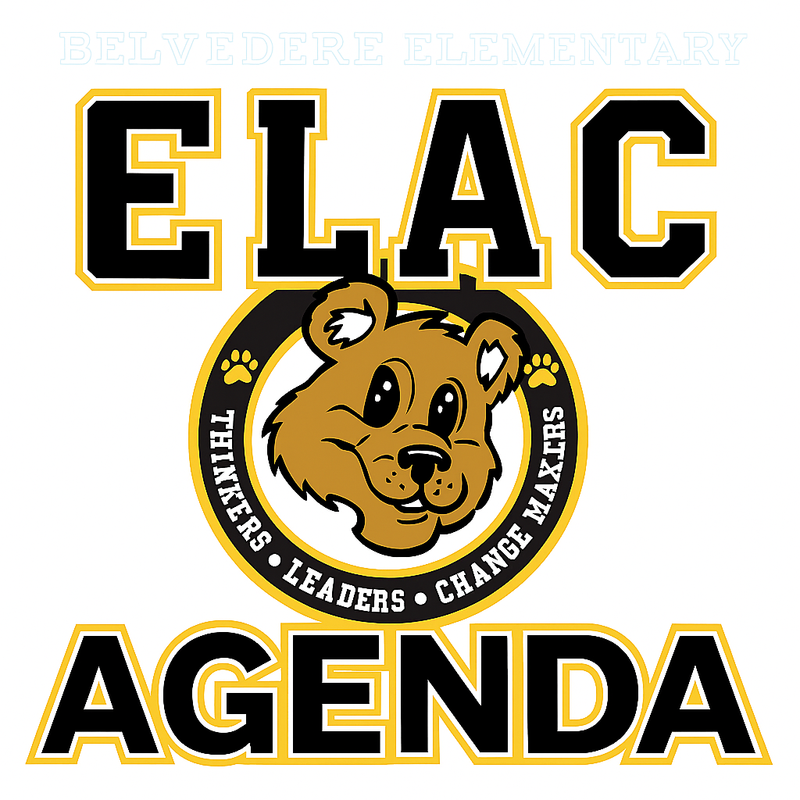 ELAC Meeting #1 Agenda Featured Photo