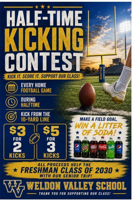 Support the Class of 2030 on their class fundraiser!