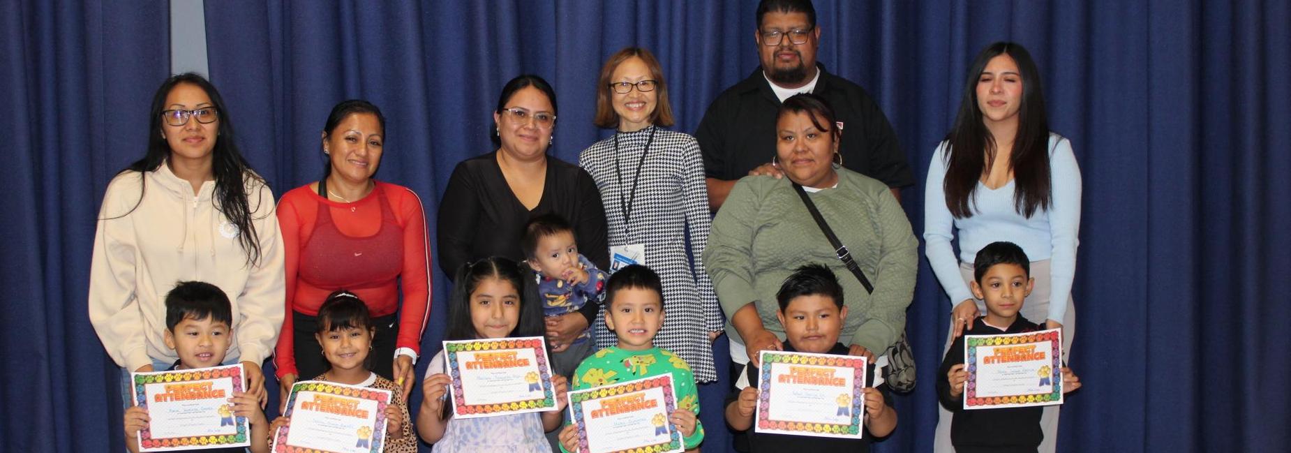 October perfect attendance Rm 24