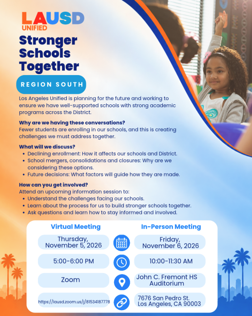 Stronger Schools Together flyer