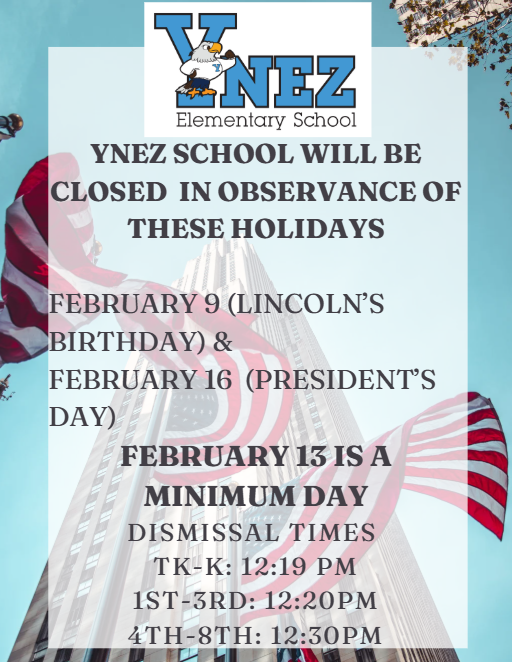 Holiday and Minimum Day Featured Photo