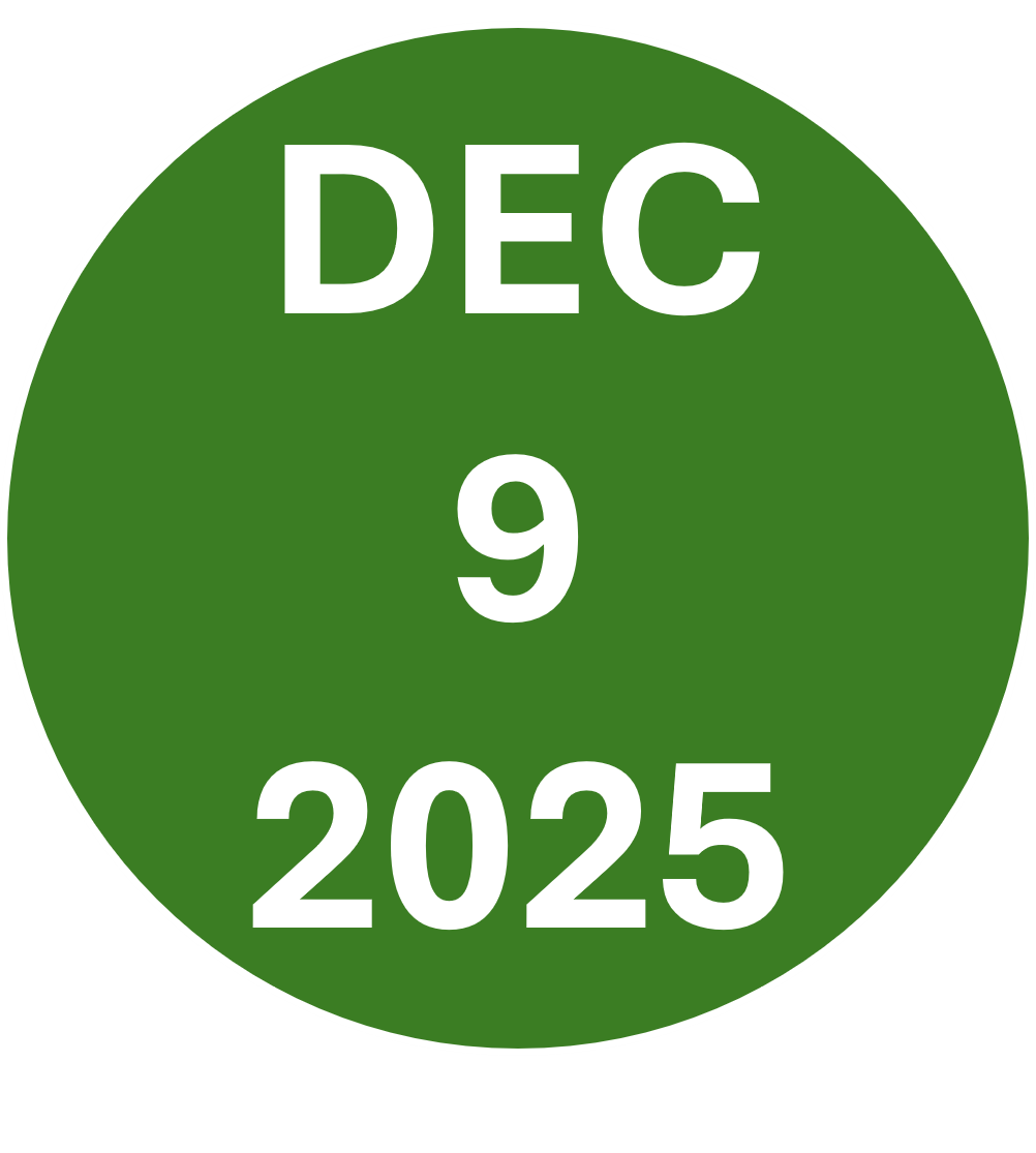 CIRCLE WITH DEC 9 2025