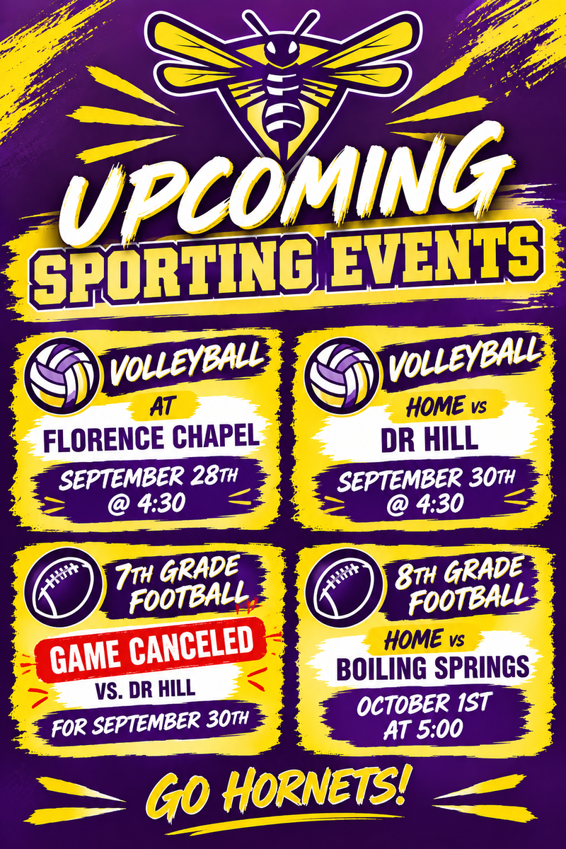 Sporting Events for the Week of September 28th Featured Photo