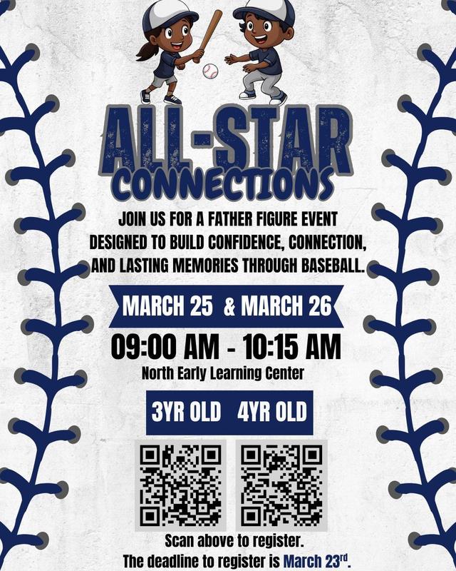 Father Figure Baseball Event March 25 + 26 at NELC