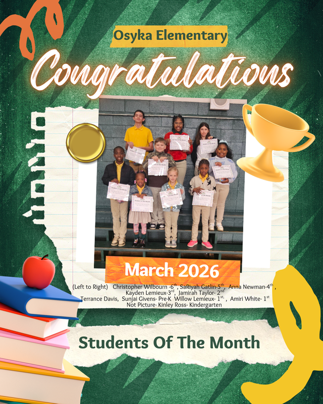 spsd oes sotm march 2026