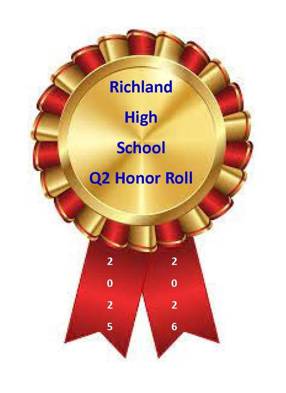 2025-2026 QUARTER 2 HONOR ROLL Featured Photo