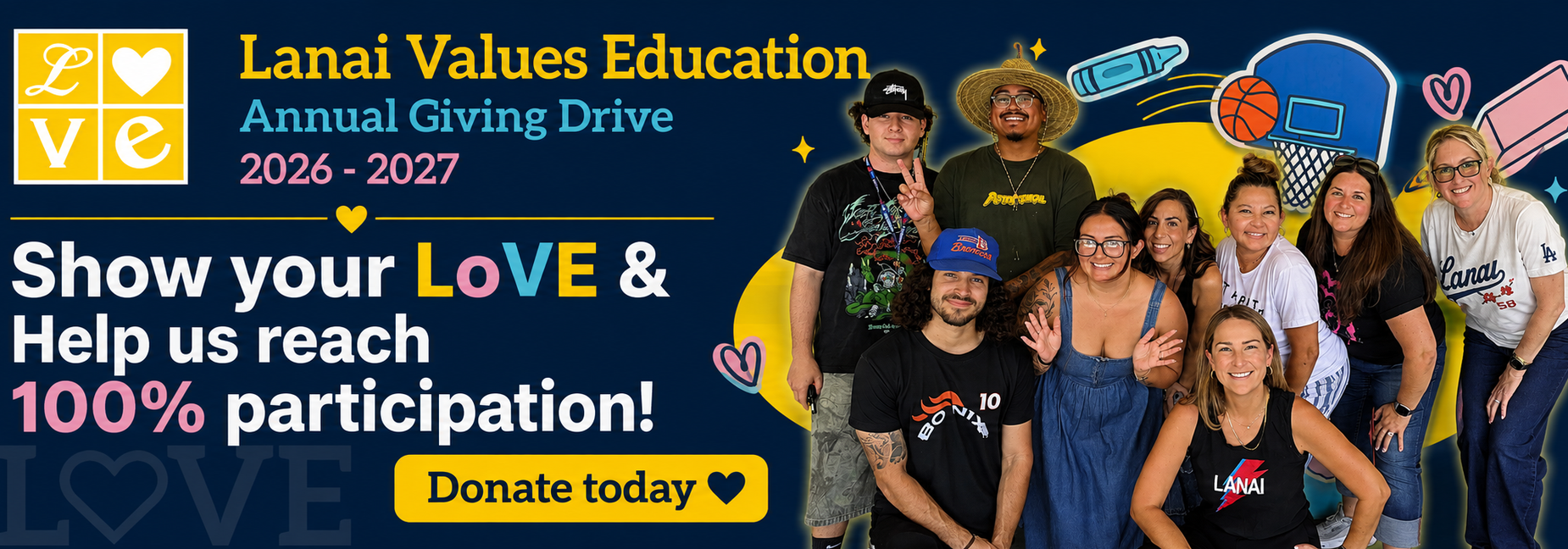 LoVE Fund Annual Giving Drive