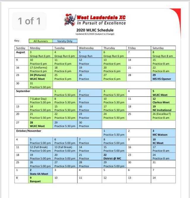 Cross-Country โ Fall Sports โ West Lauderdale High School Cross-Country โ Fall Sports โ West Lauderdale High School