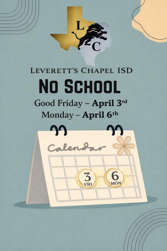 Graphic explaining school closed for Friday.