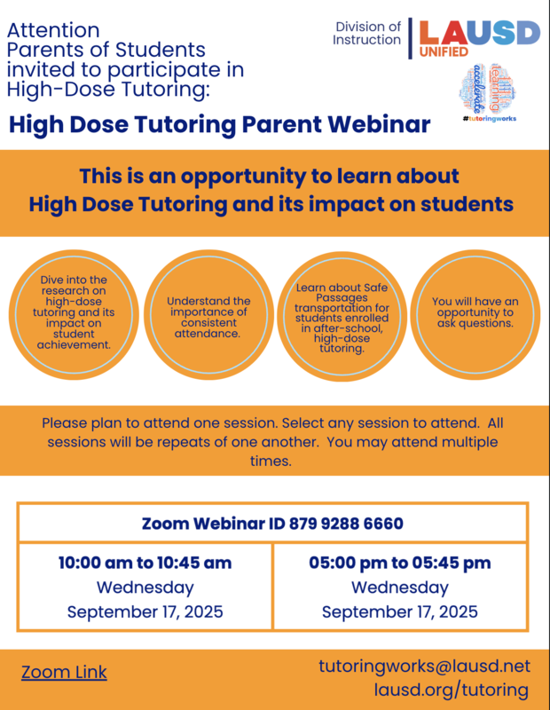 high dose tutoring