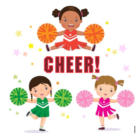 3 girl cheerleaders