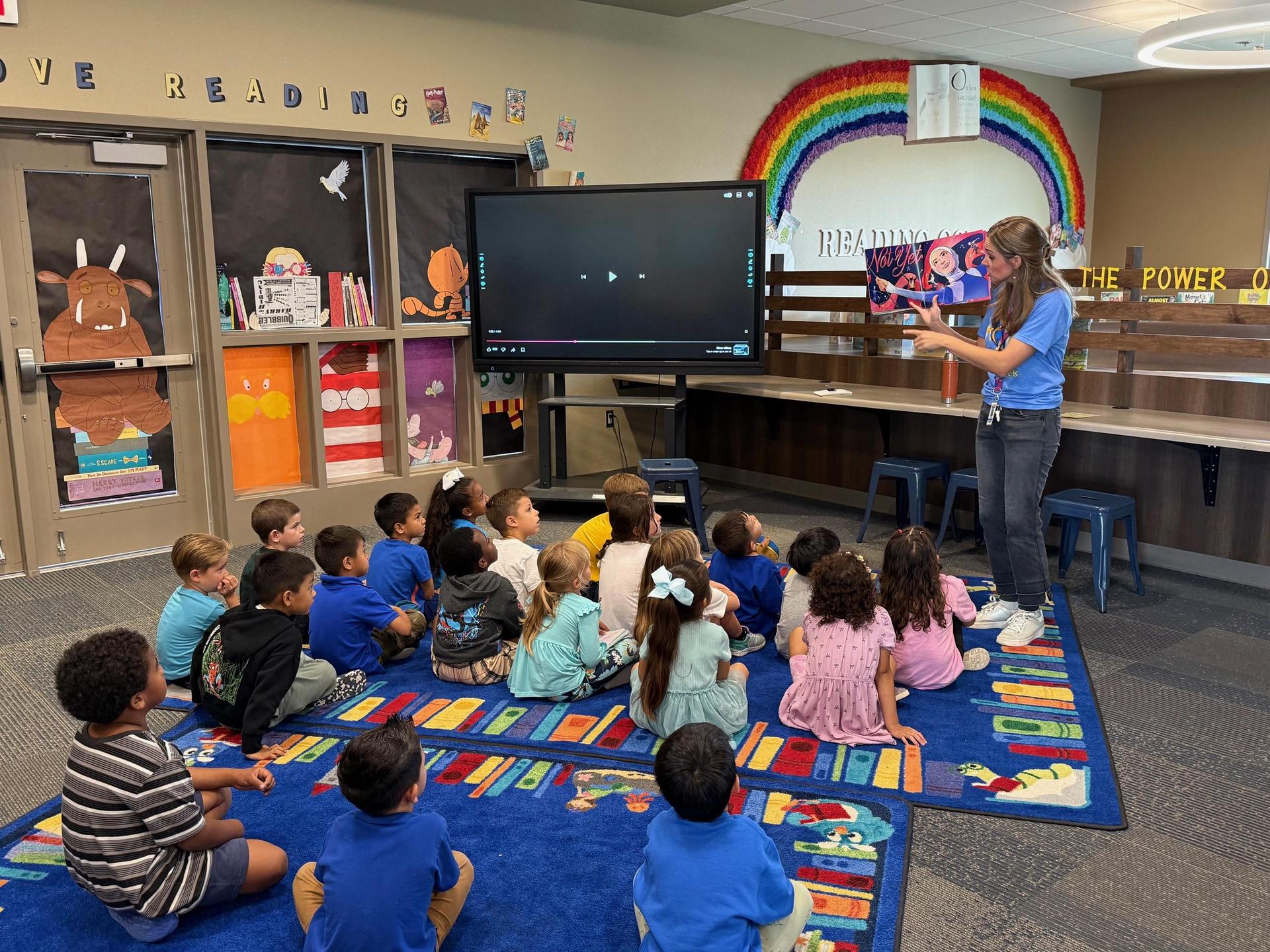 Learning in the Library!
