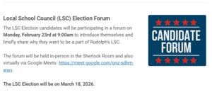 LSC candidate forum