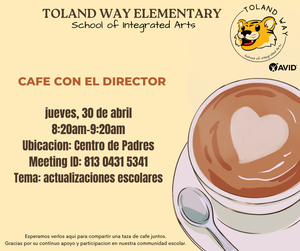 Coffee With the Principal